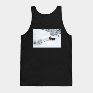 Barn in the woods Tank Top